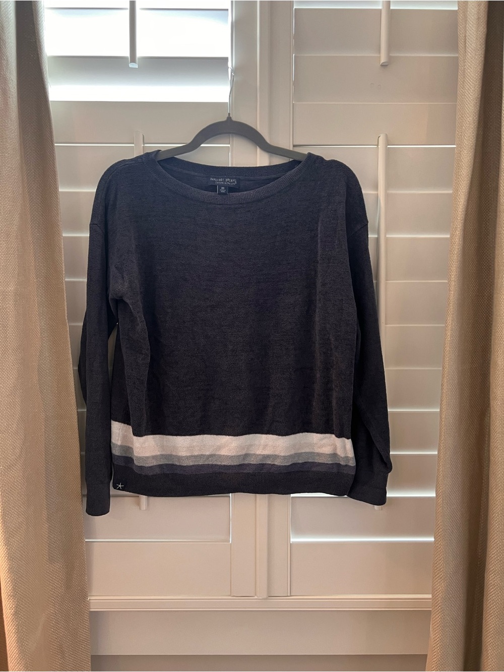 Barefoot Dreams CozyChic Ultra Lite® Multi Stripe Pullover and matching pants